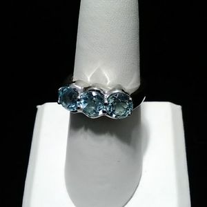 Blue Topaz Ring
